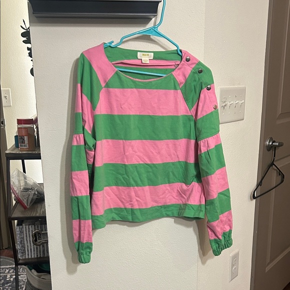 Anthropologie Maeve French Terry Cotton Sweatshirt - Picture 4 of 6